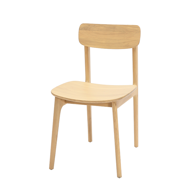 Chaise en bois Dip avec siège Arc